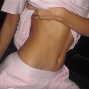 SKIMS NWT Loose Boyfriend Boxer - Cherry Blossom